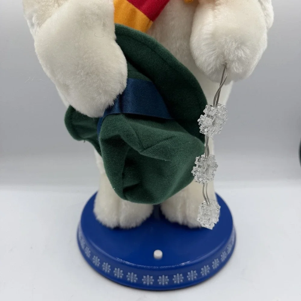 Vintage Gemmy‎ Animated Frosty the Snowman Spinning Snowflakes 17